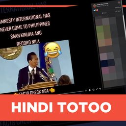 HINDI TOTOO: Walang nabawi ang Pilipinas mula sa nakaw na yaman ng mga Marcos