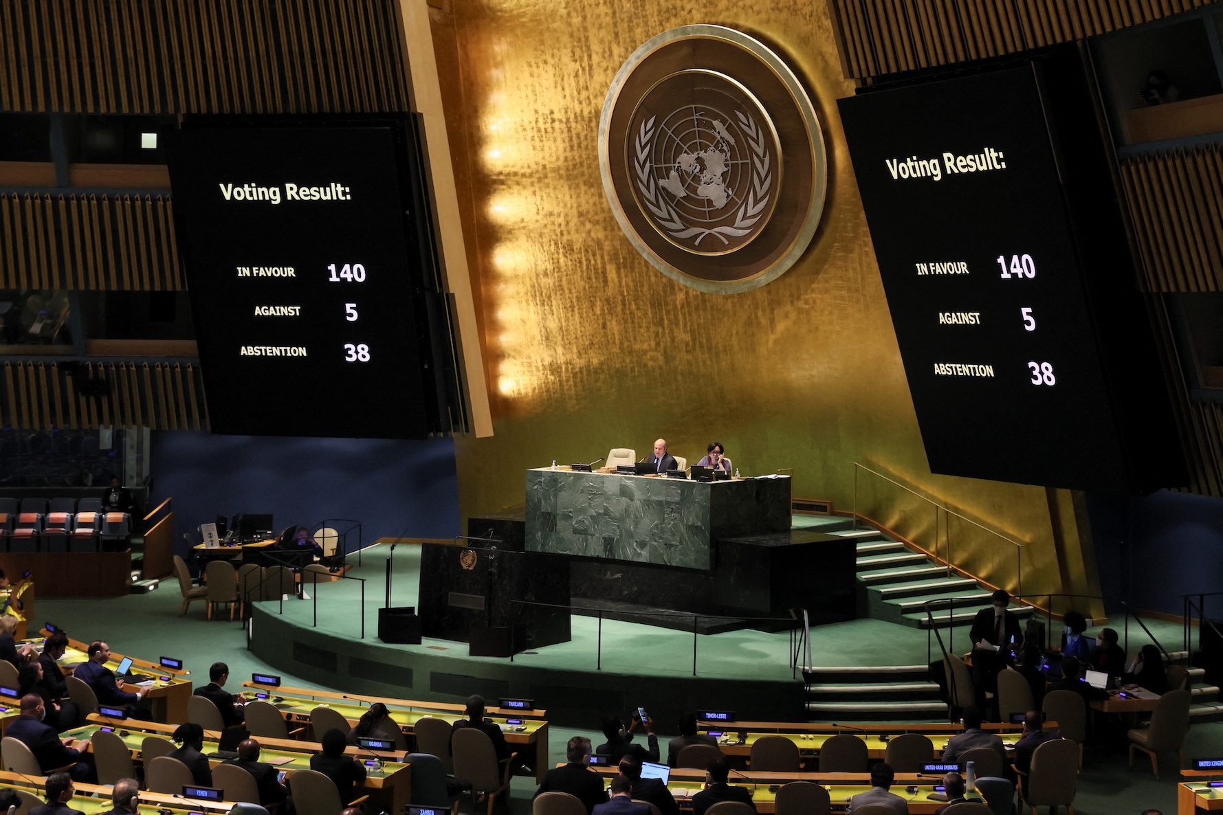 UN General Assembly again overwhelmingly isolates Russia over Ukraine
