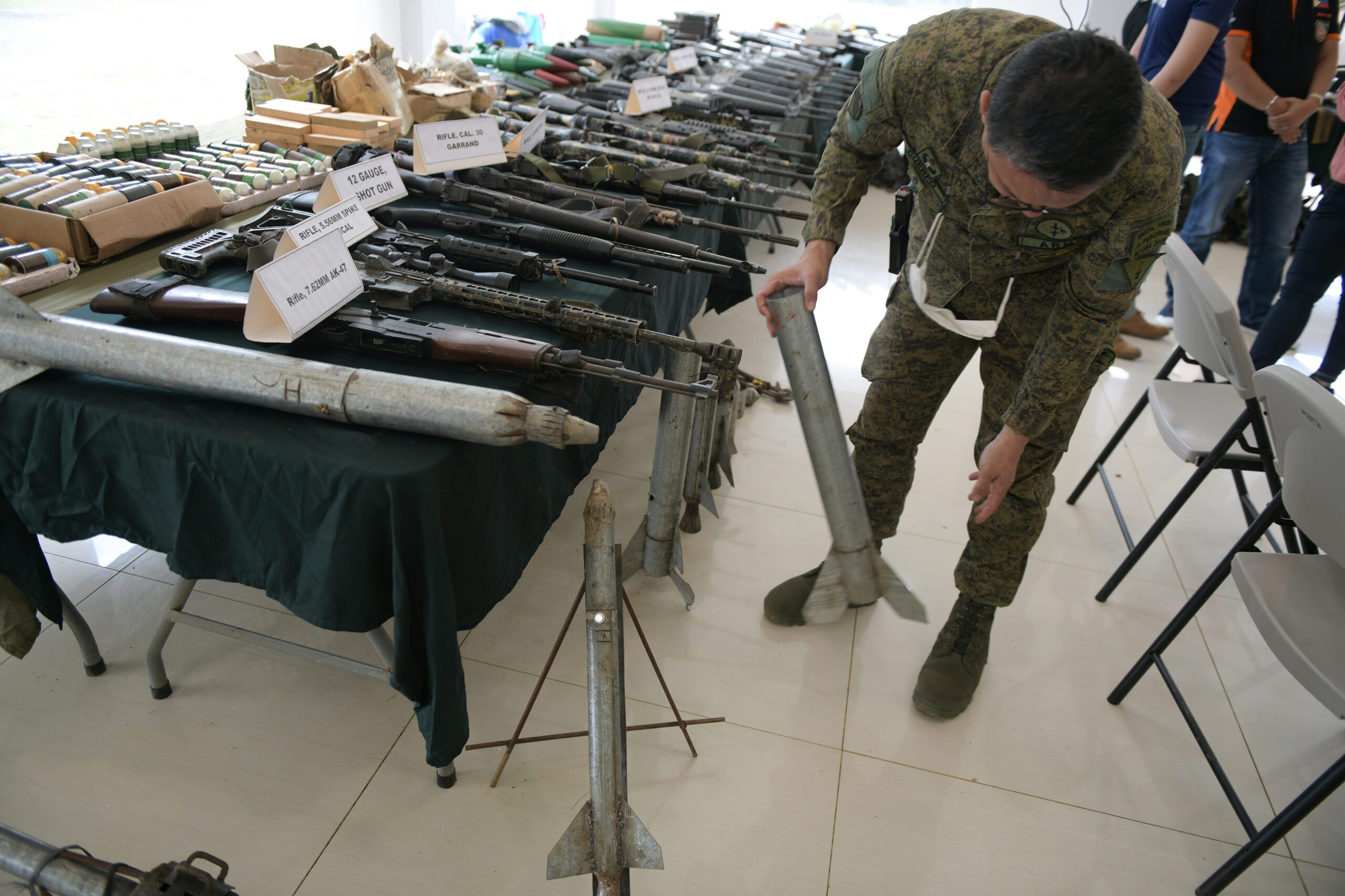 Seized rocket components indicate planned terror attacks in Mindanao – military