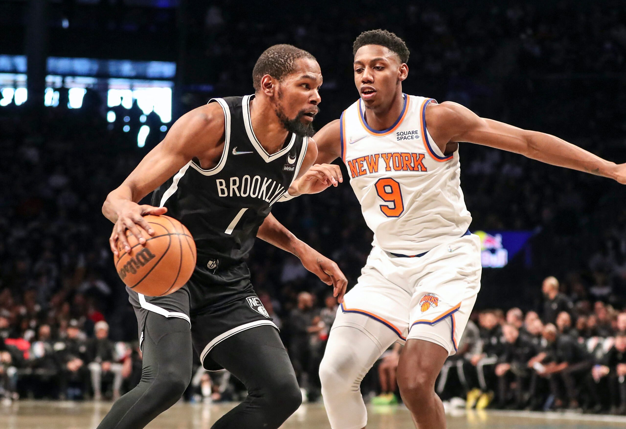 Durant drops 53, nails clutch 3 as Nets top Knicks