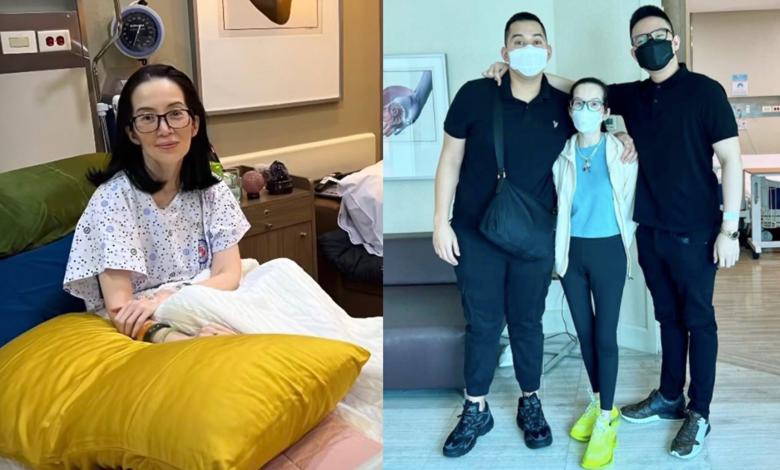 Kris Aquino back home, diagnosed with erosive gastritis and gastric ulcer