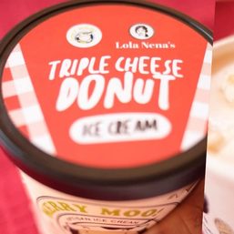 Lola Nena’s Triple Cheese Donut Ice Cream now exists, and we’re here for it