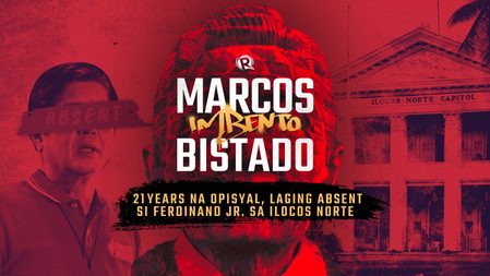 Marcos Imbento, Bistado: 21 years na opisyal, lacing absent si Ferdinand Jr.  sa Ilocos Norte