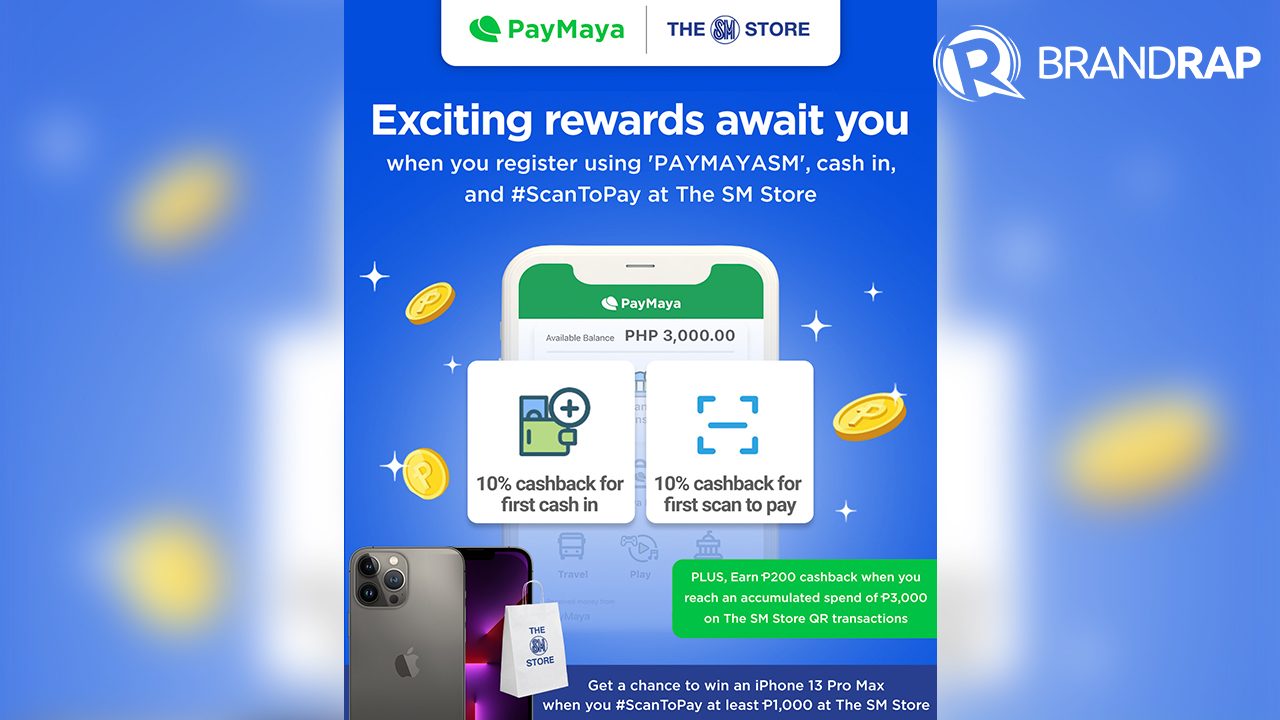PSA: Earn up to P1,000 cashback when you use PayMaya at The SM Store