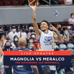 Magnolia draws first blood as Meralco blows huge lead