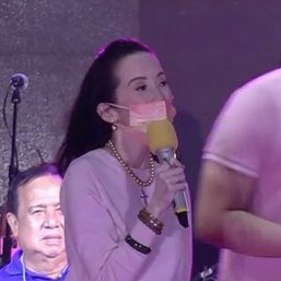 LOOK: Kris Aquino, Angel Locsin take stage at Robredo rally in Tarlac