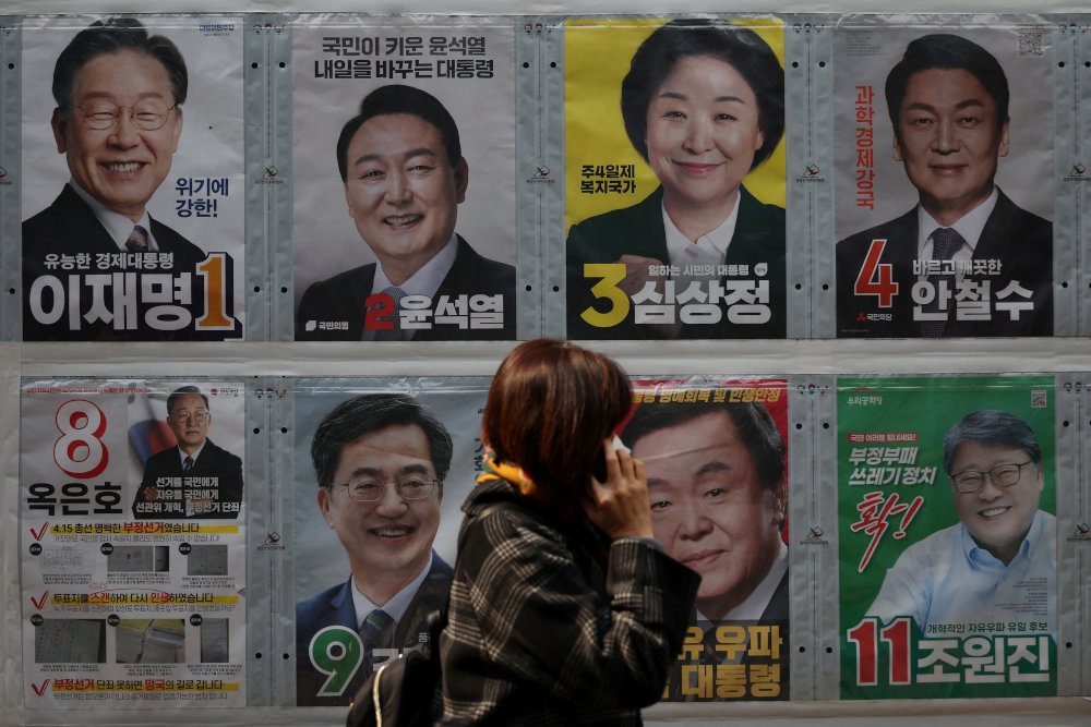 Leader of South Korea’s ruling party attacked ahead of presidential election