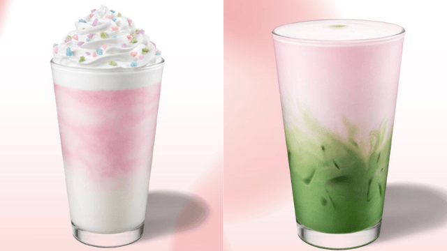 Strawberry Dreams forever: Starbucks has new Strawberry Cream Frappuccino, Strawberry Matcha Latte