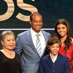 Thankful Tiger Woods enters Hall of Fame: ‘I didn’t get here alone’