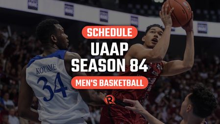 SCHEDULE: UAAP Season 84 men’s basketball