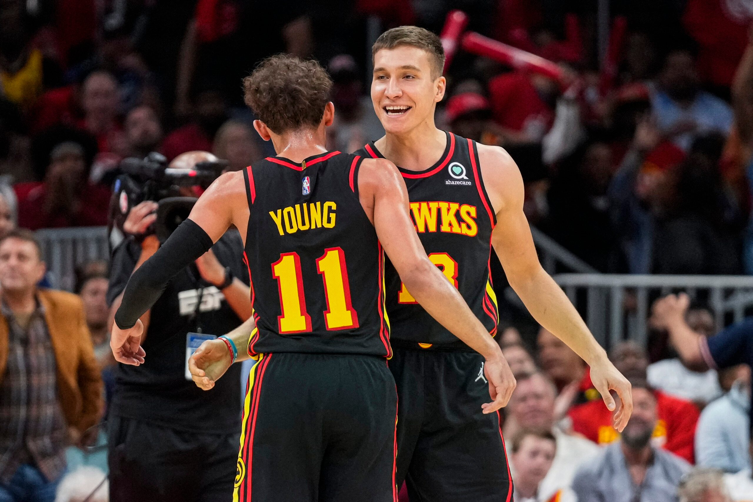 Hawks clip Hornets, advance to play-in matchup with Cavaliers