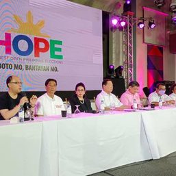 Amid fears of election fraud, 1Sambayan launches HOPE vote checking app