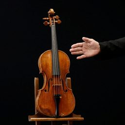A ‘da Vinci of violins’ goes up for auction in France