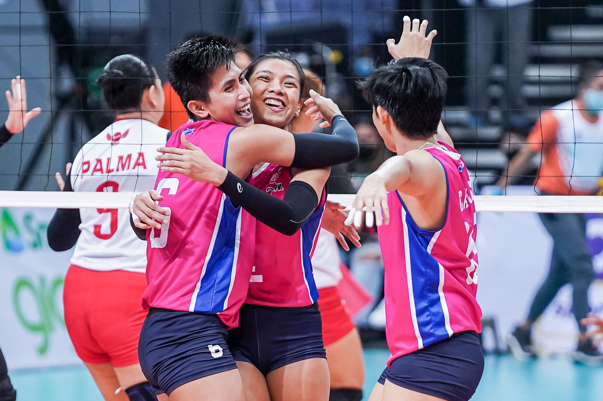 Creamline survives tense 4th set, downs Petro Gazz to move on cusp of PVL title
