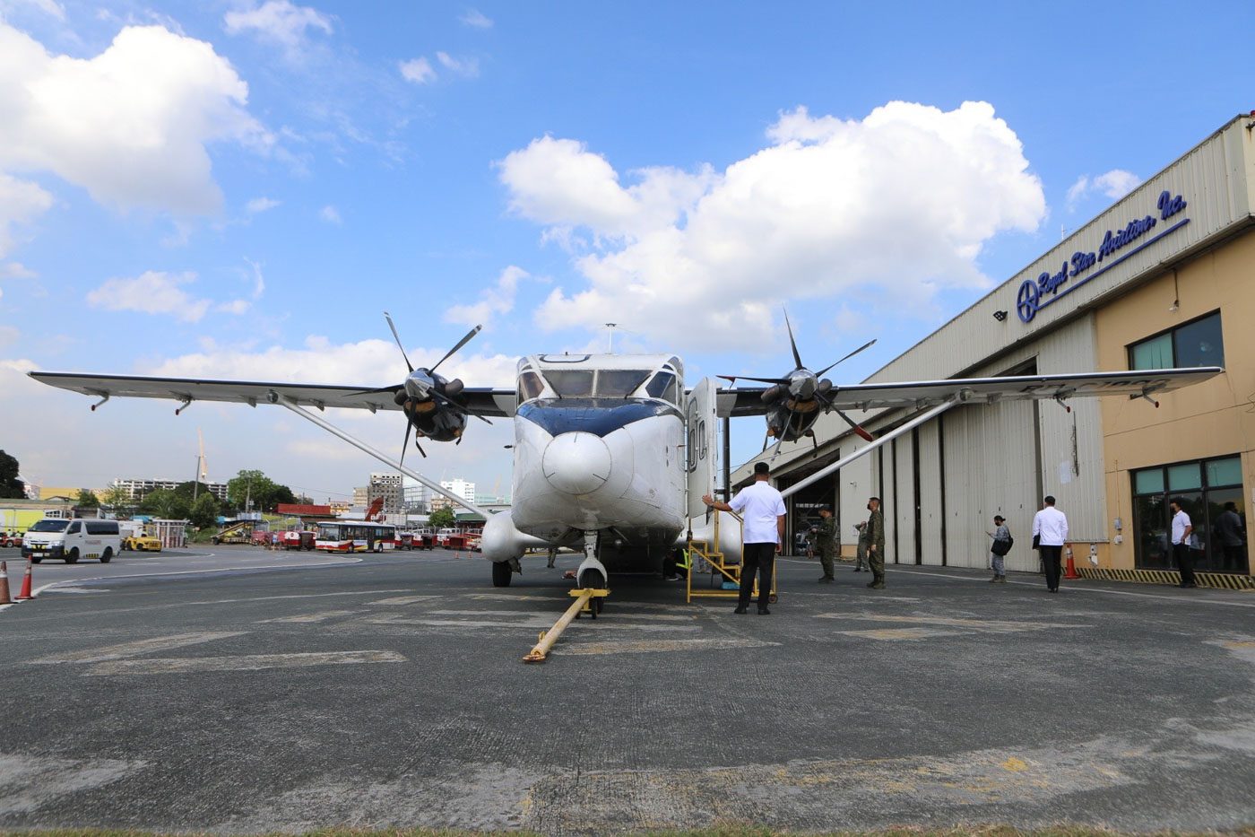 LOOK: AFP receives Short Sherpa aircraft for PH Army