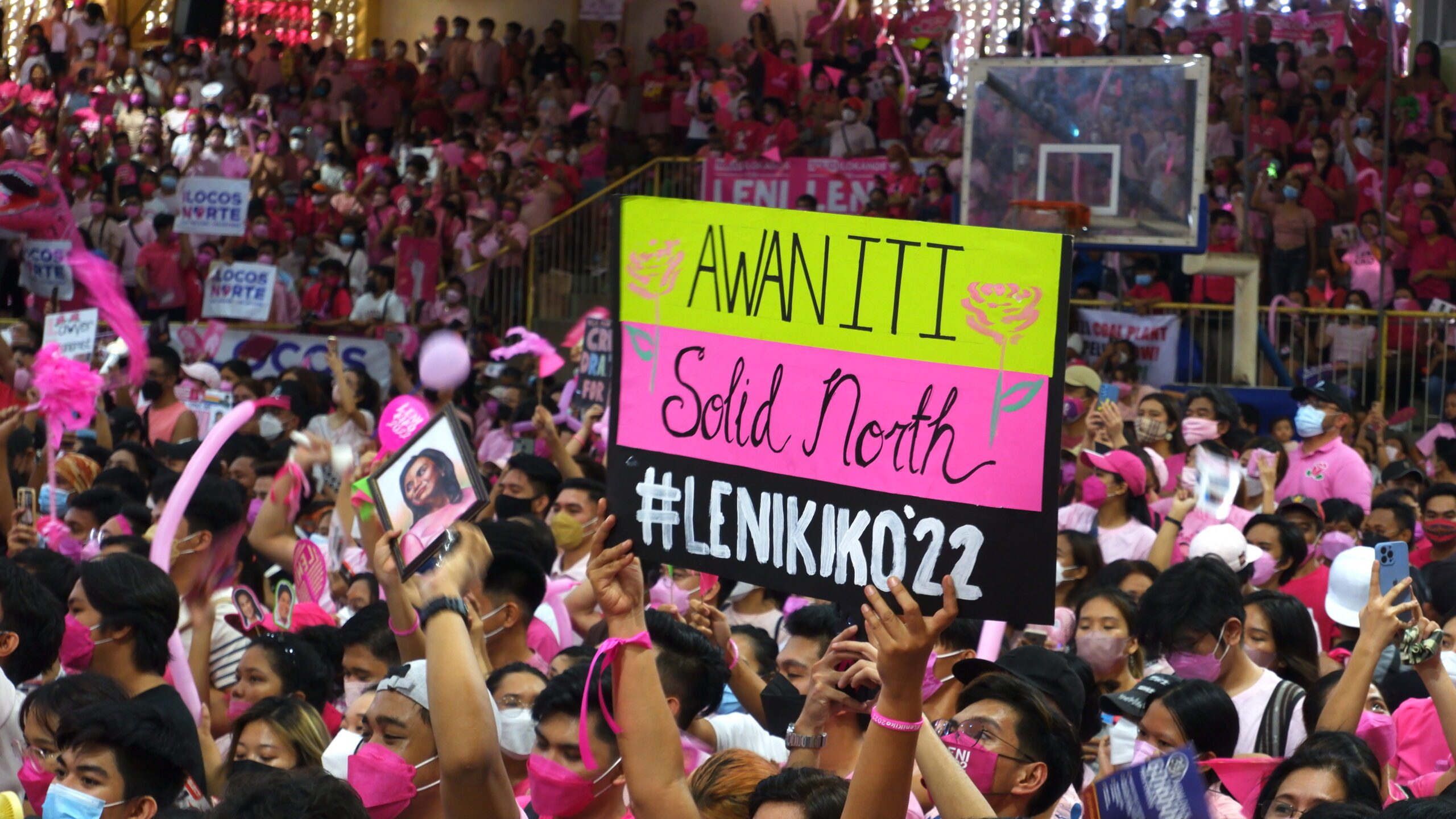 IN PHOTOS: A wave of pink takes over La Union in Robredo rally