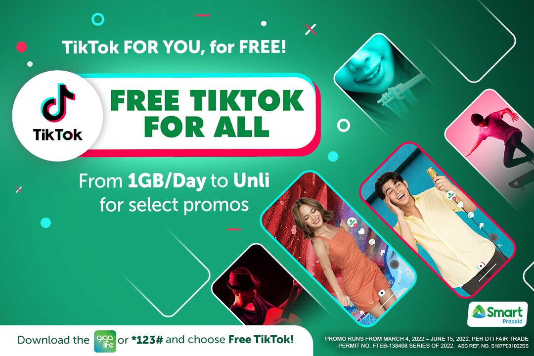 Smart unveils free ‘TikTok For All’ with prepaid promos