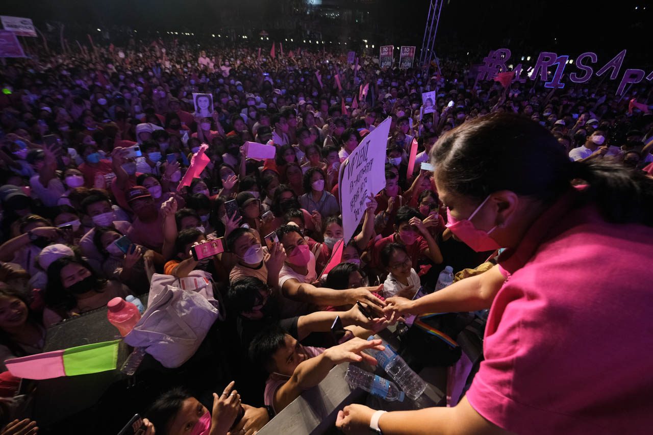 ‘Gumising na’: 35,000 dare show up for Robredo in Davao del Norte