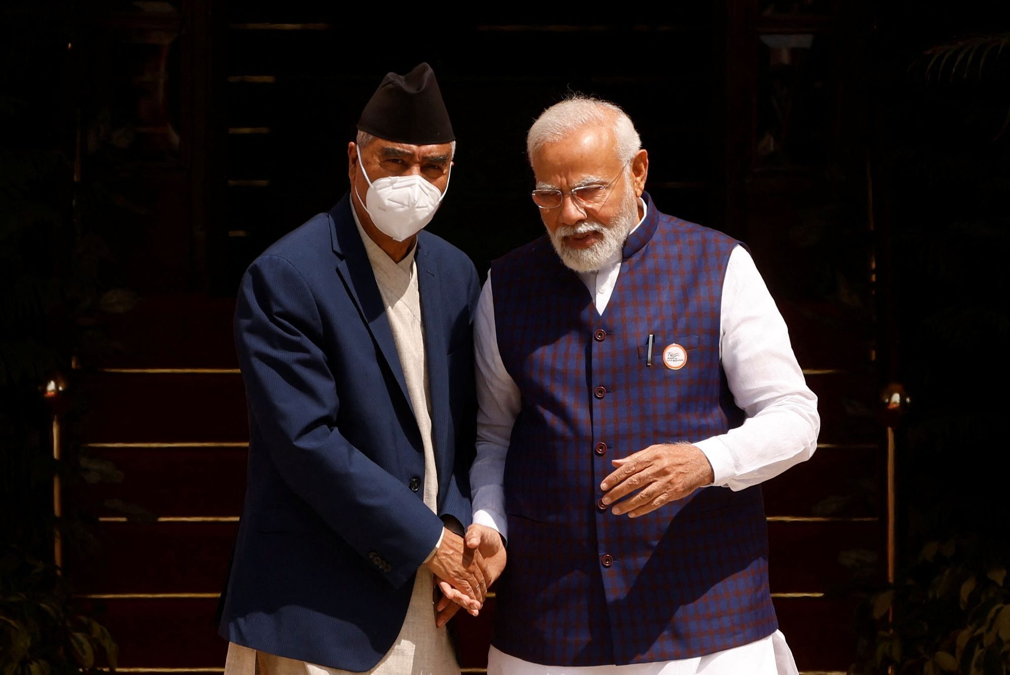 Nepal prime minister visits India, meets Modi to deepen ties