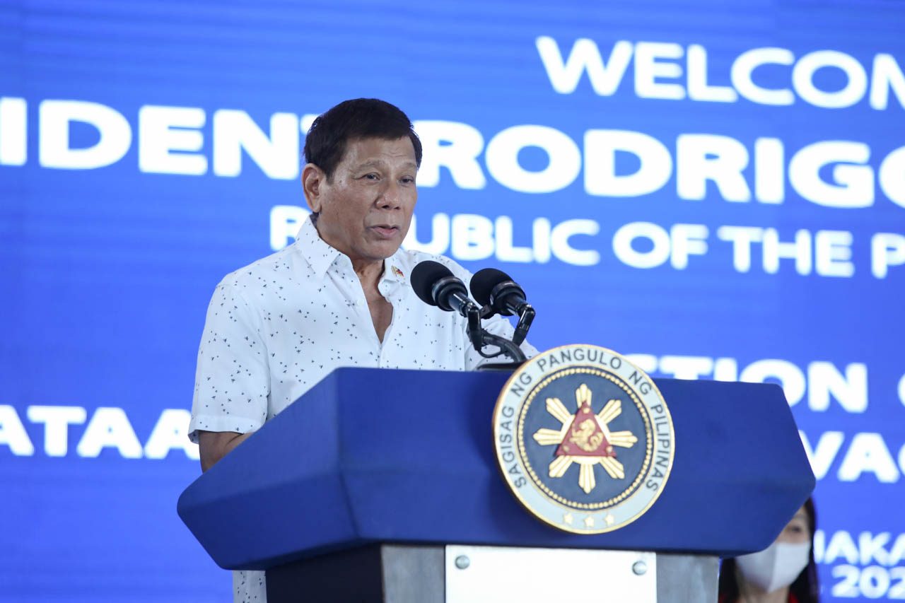 Duterte claims his intelligence funds all used up during pandemic
