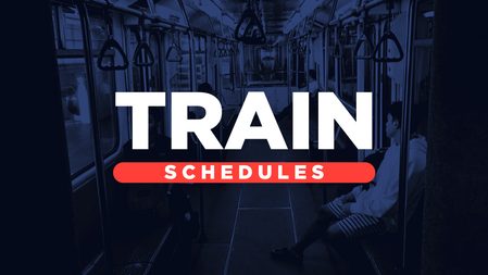 LIST: Train schedules during Holy Week 2023