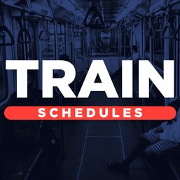 LIST: Train schedules for Christmas 2023