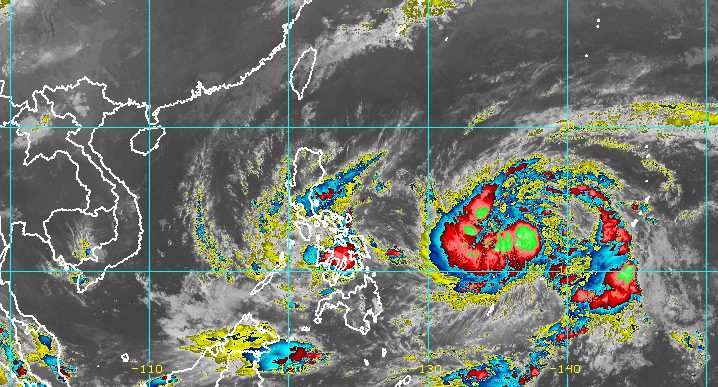 Agaton weakens into tropical depression over San Pablo Bay off Leyte