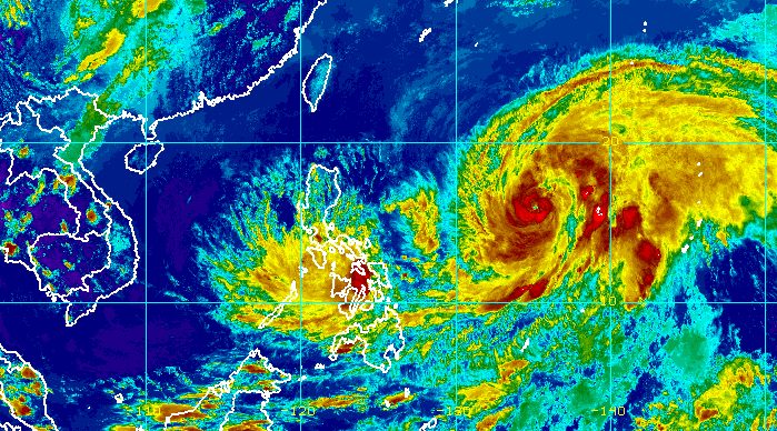 Tropical Depression Agaton stays over Eastern Samar; Typhoon Basyang exits PAR