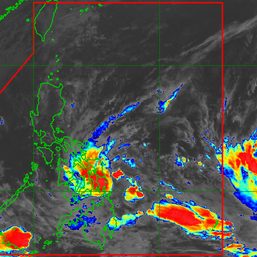 PAGASA warns of torrential rain from Tropical Depression Agaton