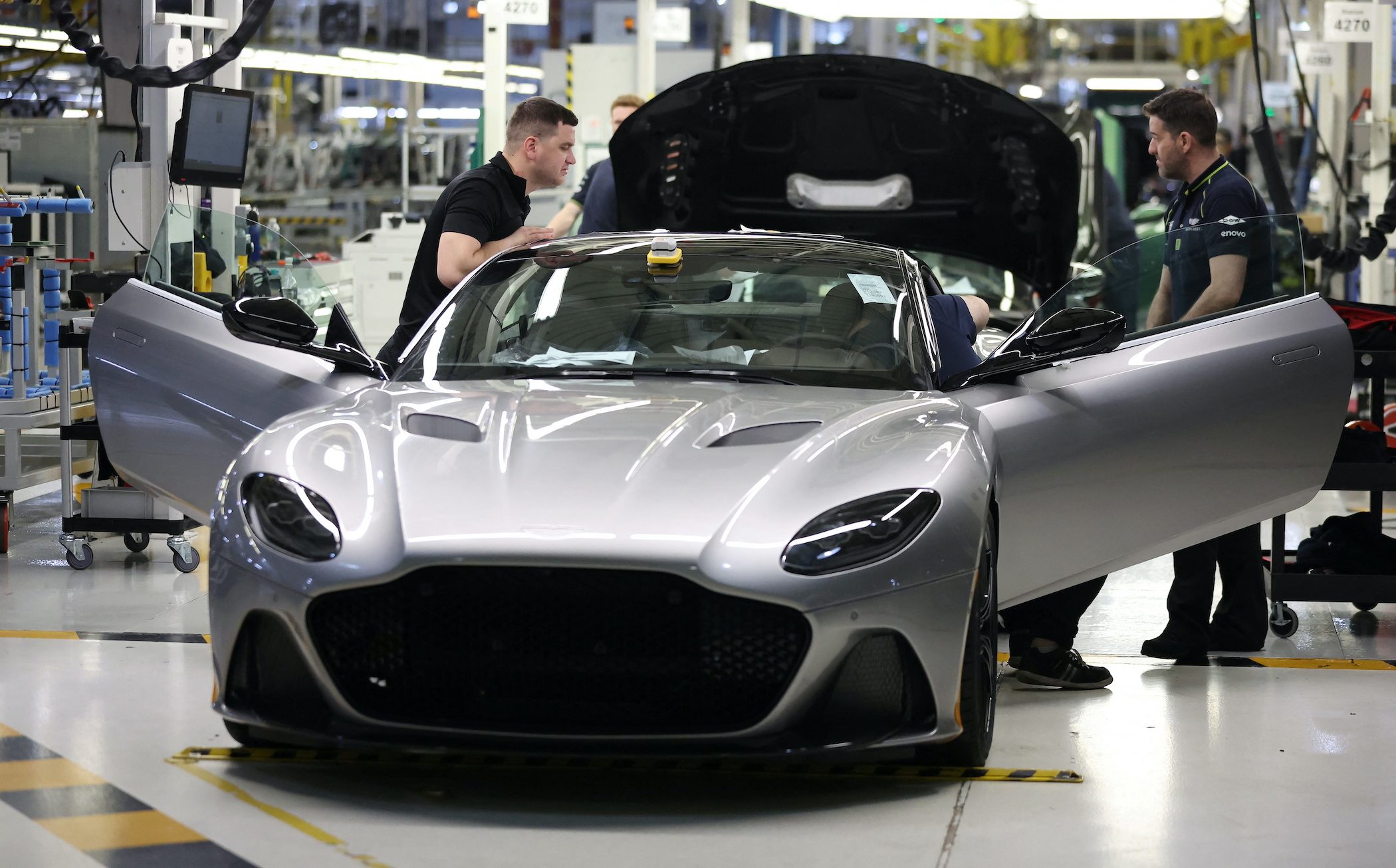 With lift from ‘big brother,’ Aston Martin chases after Ferrari