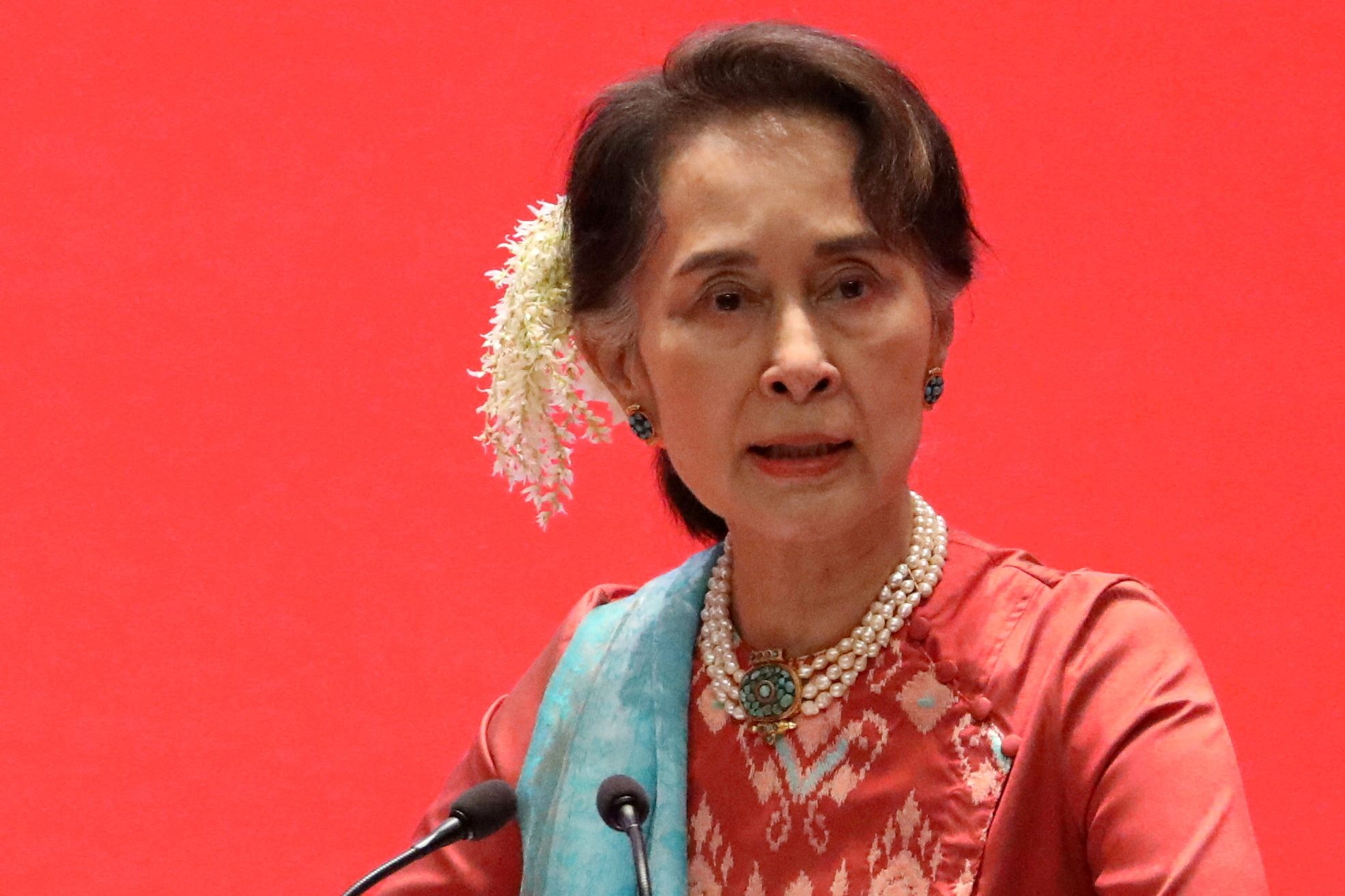 Myanmar’s Suu Kyi awaits verdict in first corruption case