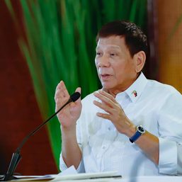 Duterte ‘happy’ to go to jail for killing human rights activists