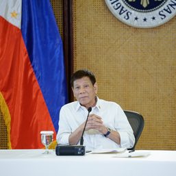 Duterte orders end of e-sabong operations