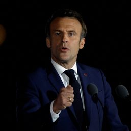 France’s Macron urges Israel to stop bombing Gaza
