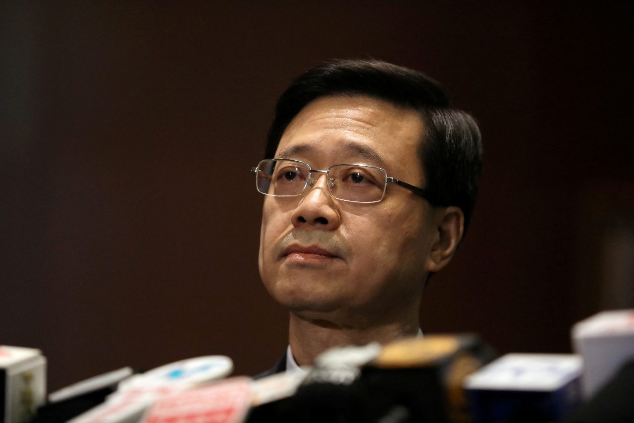 Hong Kong deputy chief says he plans to run for city’s top job