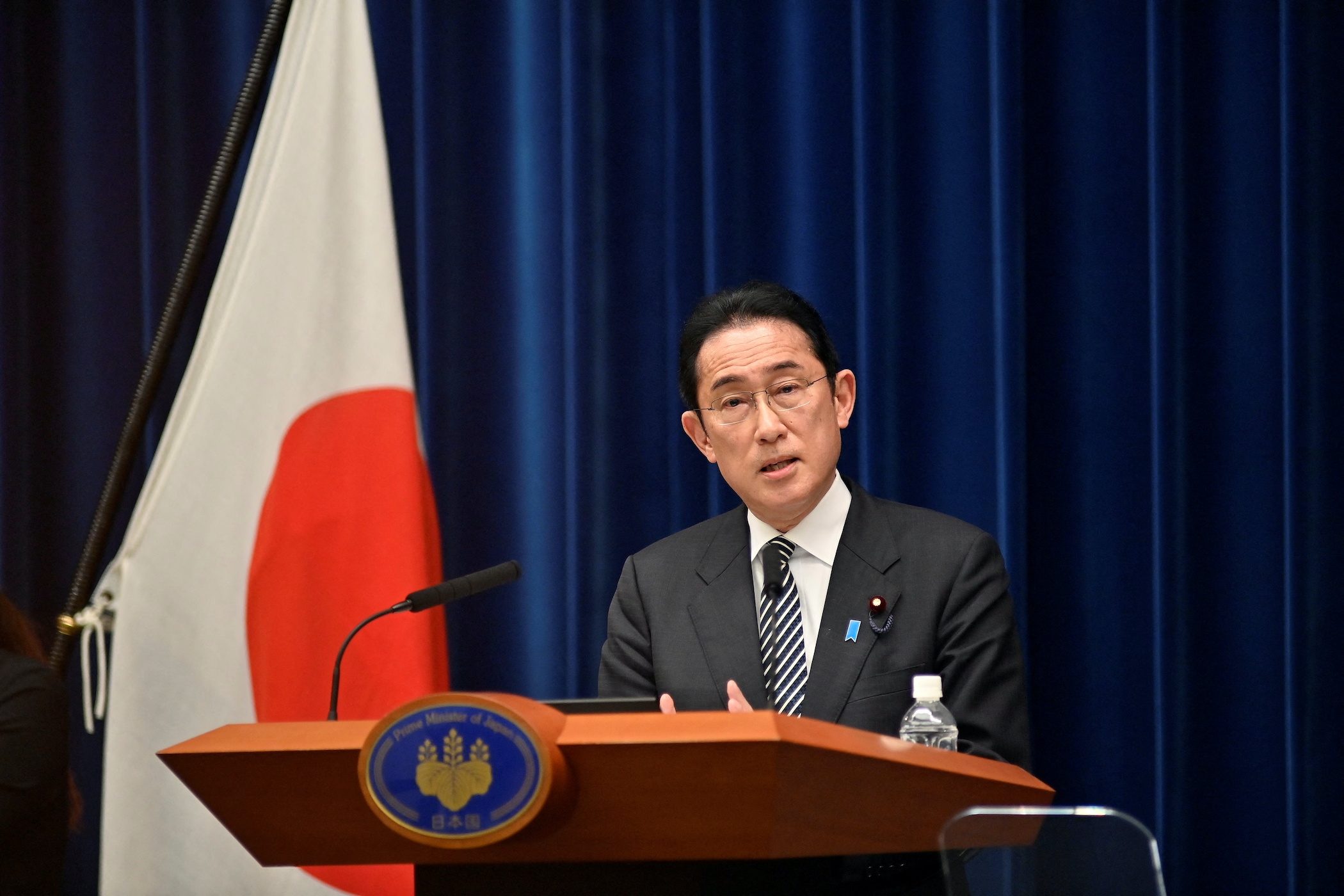 Japan PM Kishida rebukes aide over same-sex couple outburst