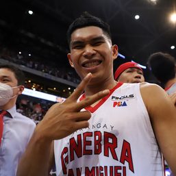 Ginebra survives Rain or Shine to end elims on high note