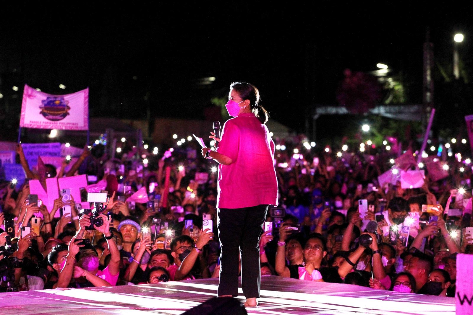 CAMPAIGN TRAIL: Robredo holds grand rally in Pasay City on her 57th birthday