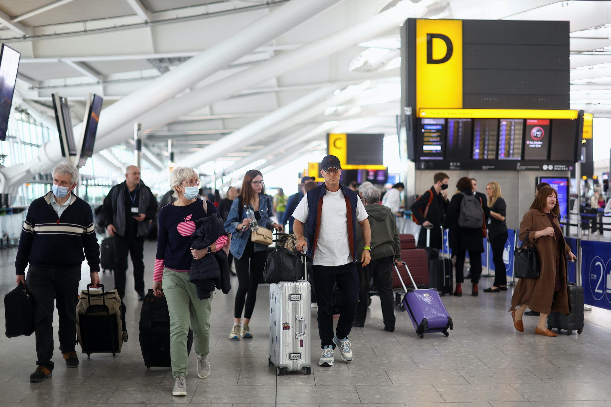 London’s Heathrow raises 2022 passenger forecast to 52.8 million