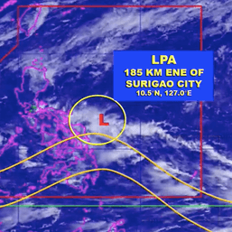 LPA, shear line cause heavy rain in parts of Philippines