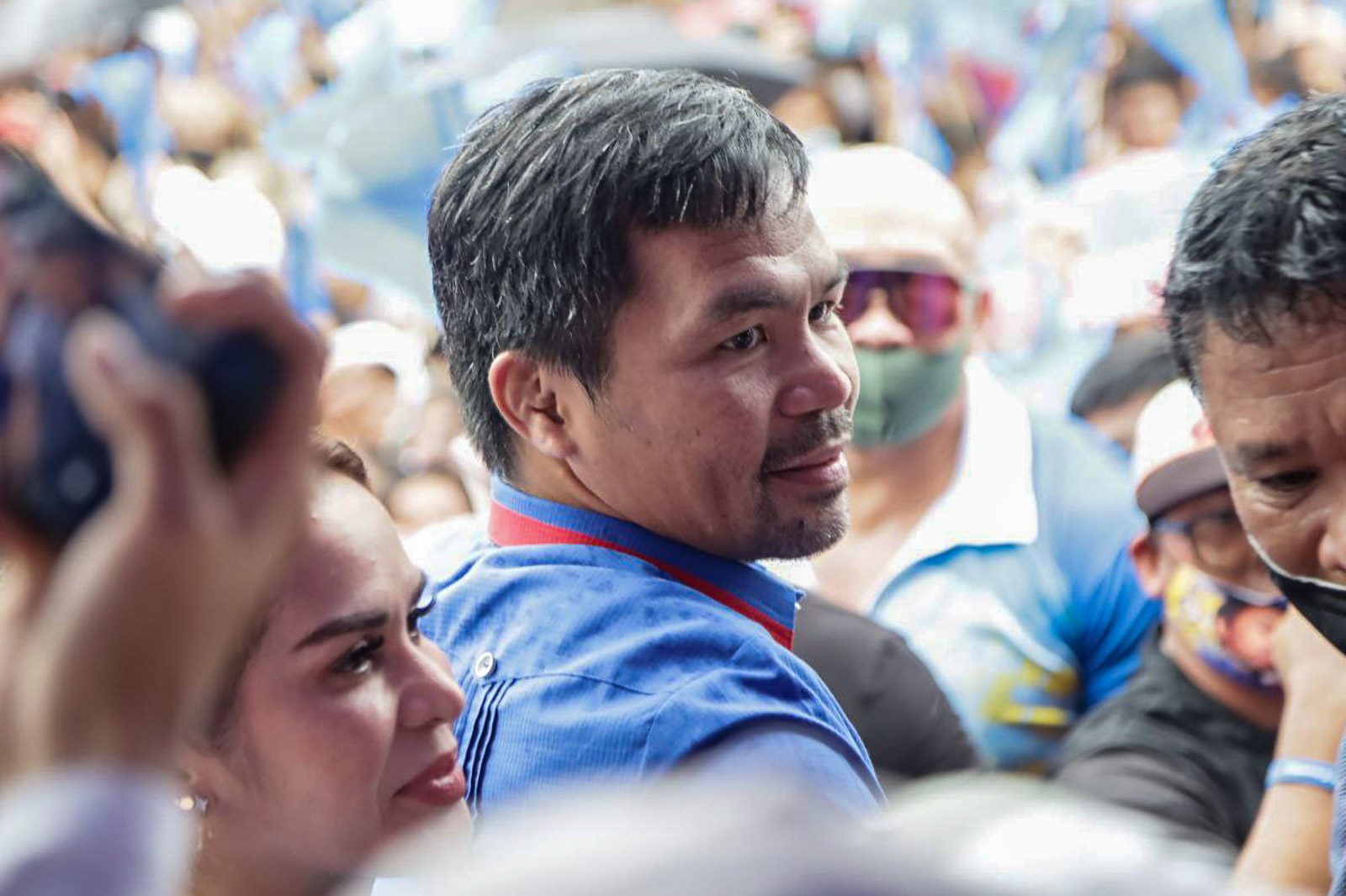 CAMPAIGN TRAIL: Pacquiao visits Cebu in the homestretch