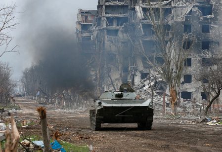 Pope Francis says Mariupol ‘barbarously bombarded,’ implicitly criticizing Russia