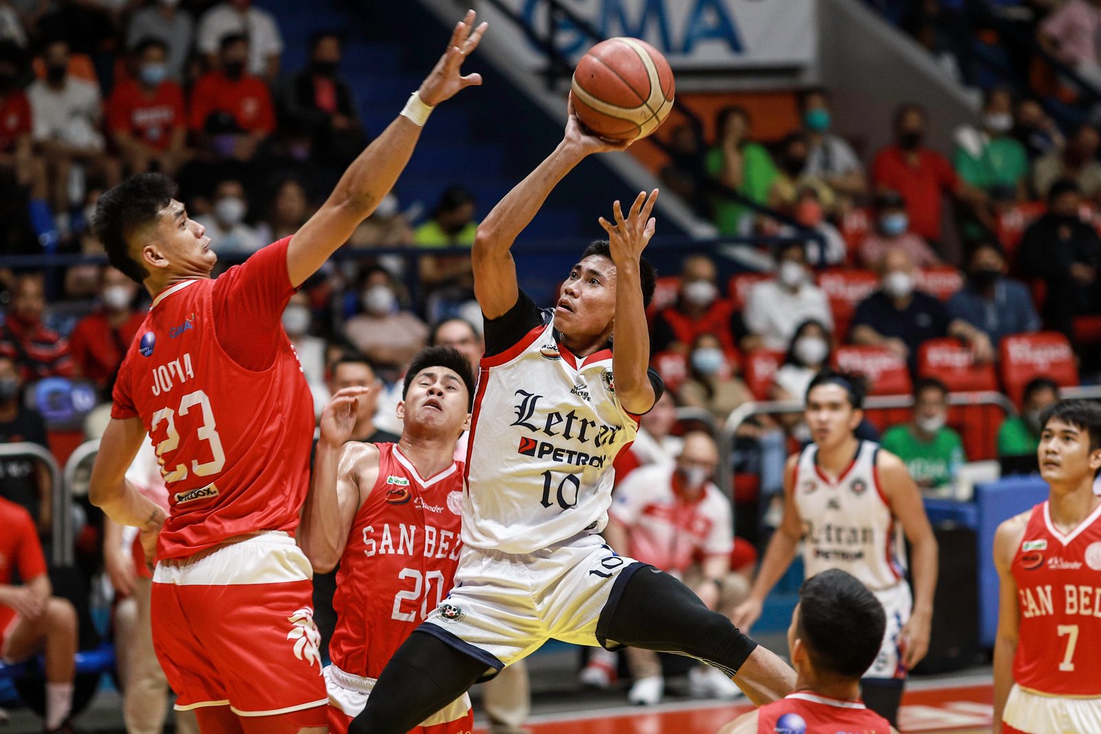 Scrappy Letran completes elims sweep, boots rival San Beda to worst finish in 17 years