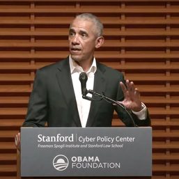 FULL TEXT: Barack Obama on digital disinformation and its challenges to democracy