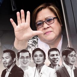 If elected president, what would candidates do with De Lima’s case?
