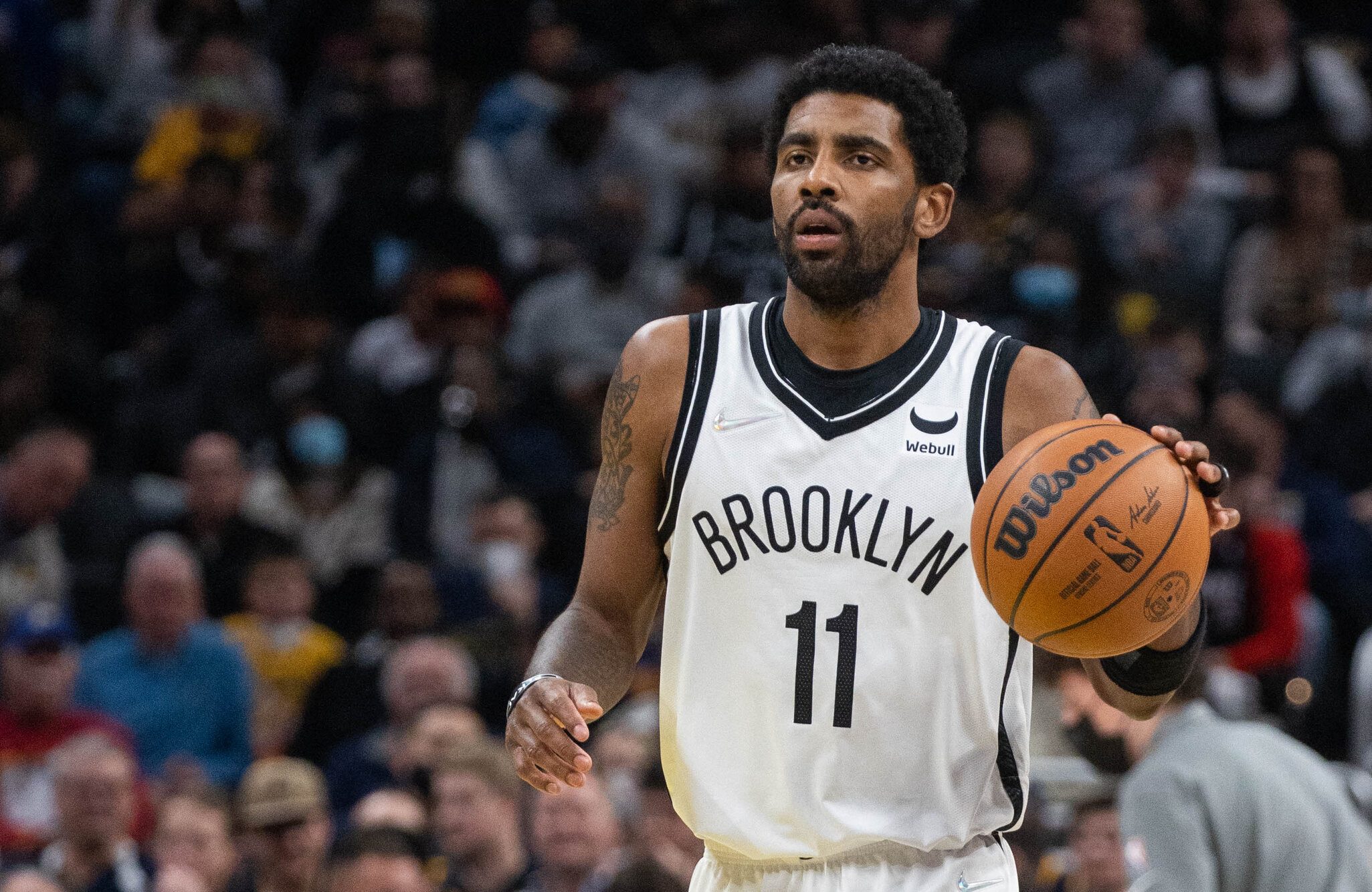 Nets’ Kyrie Irving fined $50,000 for gesture, swearing at fans