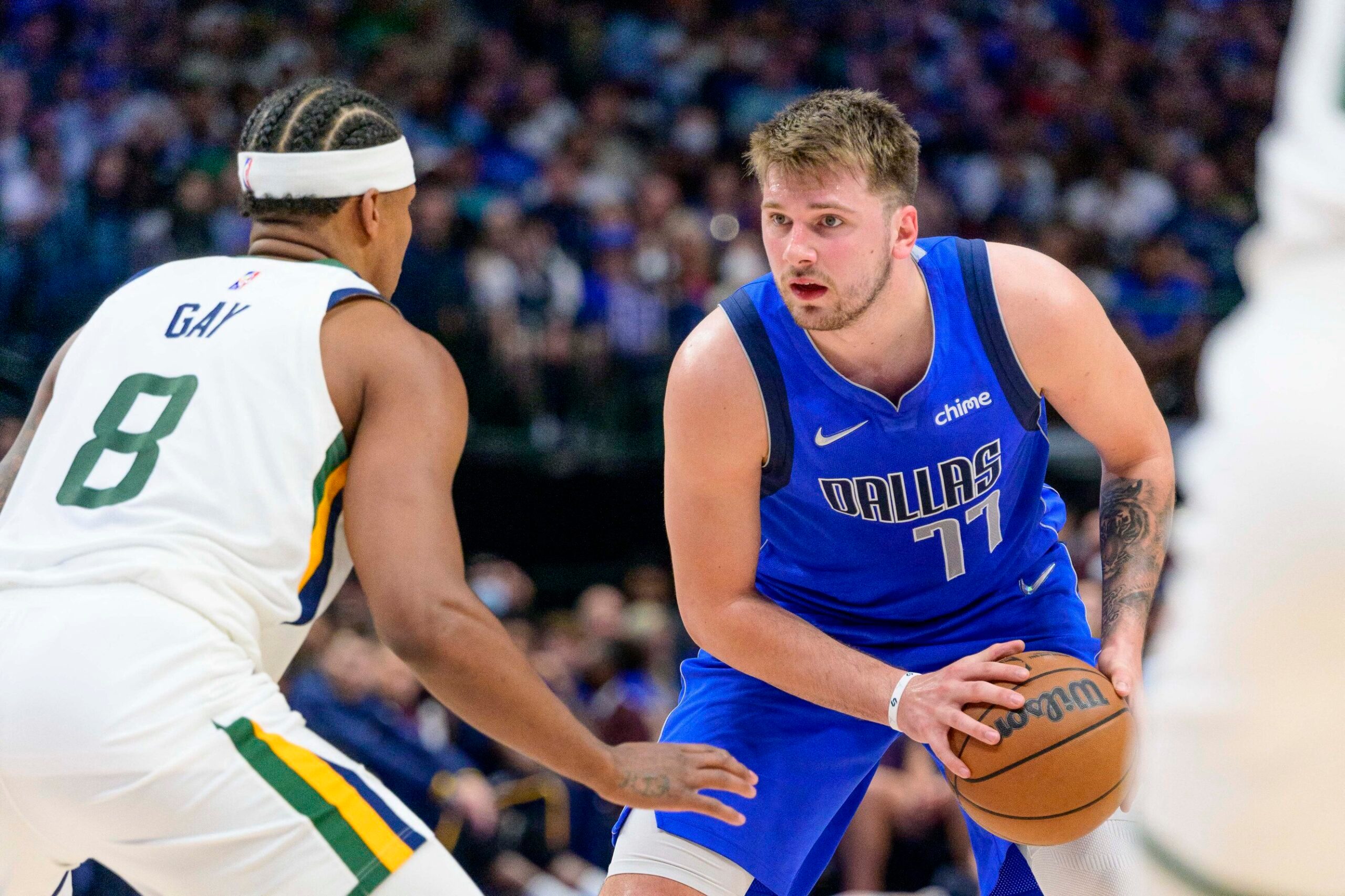 Luka Doncic diagnosed with calf strain; no word on Game 1 status