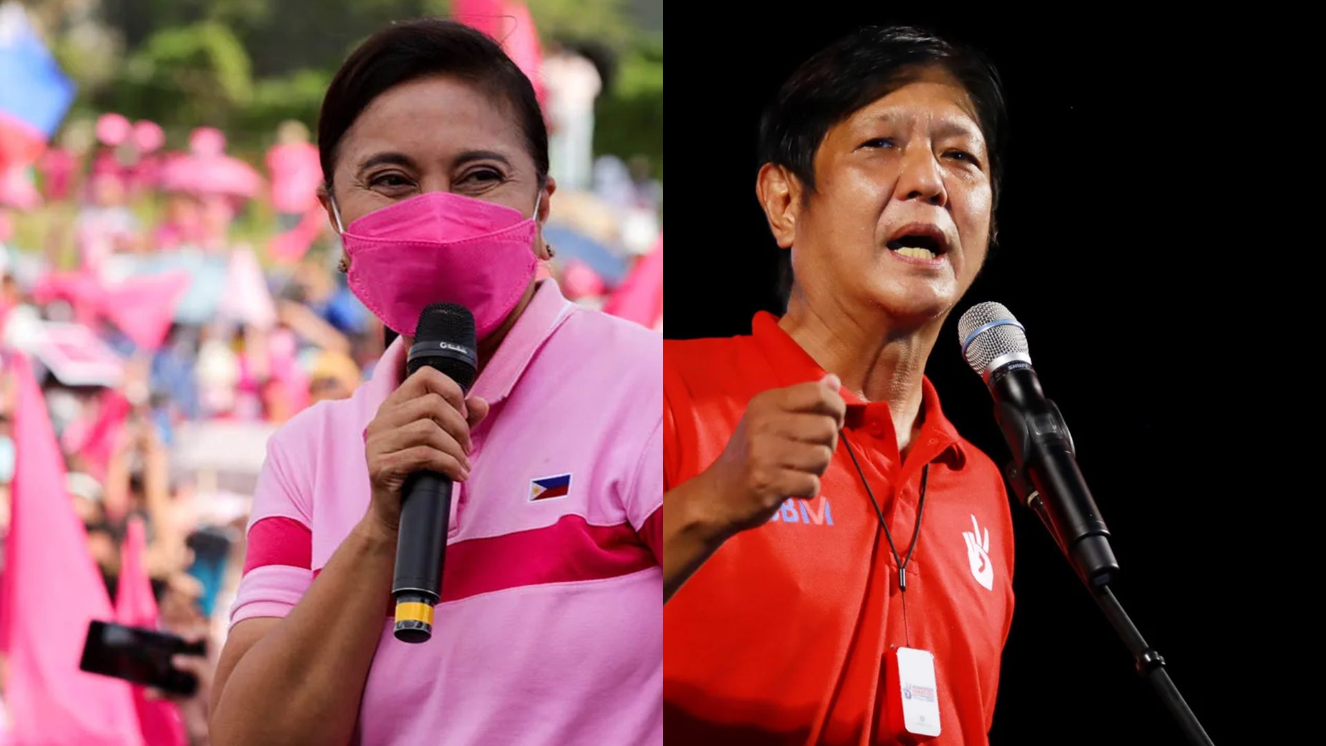 Marcos Jr. keeps lead, Robredo’s numbers up in March 2022 Pulse Asia survey
