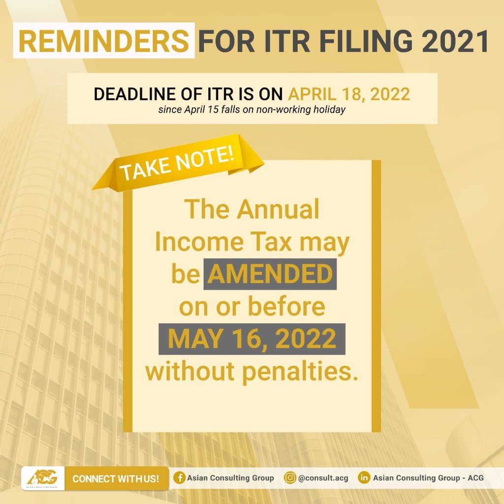 Tax submission 2022 income When do