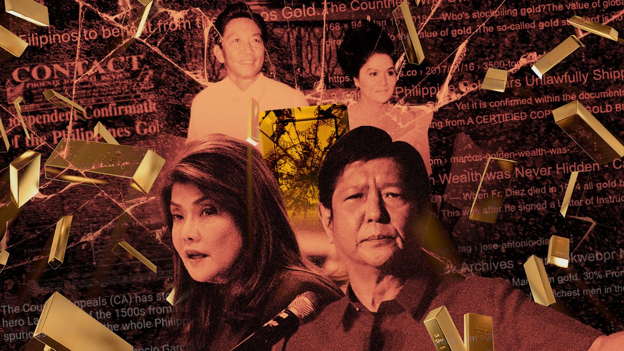 From fringe to mainstream: Tracing the myth of the Marcos gold online